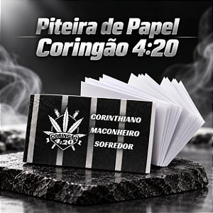 Piteira de Papel Coringão 4:20