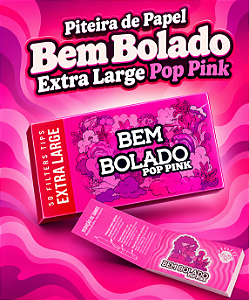 Piteira de Papel Bem Bolado Extra Large Pop Pink
