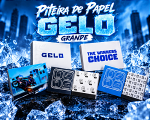 Piteira de Papel Gelo Grande