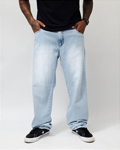 Calça Balão Jeans Cristal