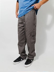 Calça Cargo Cinza