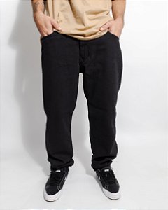 Calça Reta Jeans Black