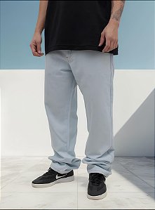 Calça balão jeans clara juvenil