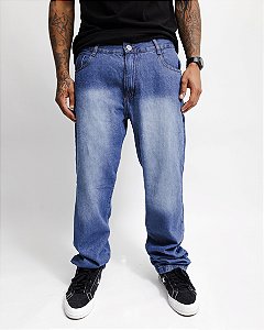 Calça Jeans Reta c/lavagem