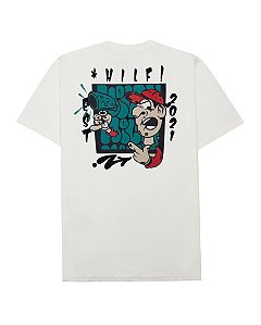 Camiseta Hilf Crazy Man (off white)
