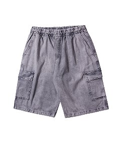 Bermuda Cargo Jeans ( Marmorizada)