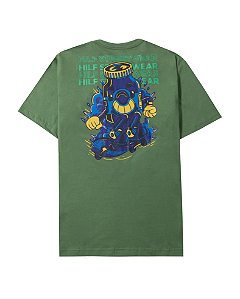 Camiseta Hilf SKATER (verde)