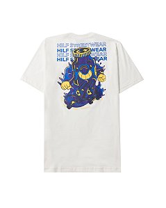 Camiseta Hilf SKATER (off white )