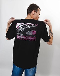 Camiseta Hilf Pista skate (preta)