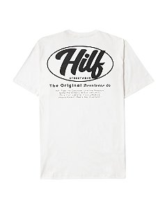 Camiseta Hilf Name (off white)