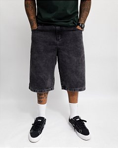 Bermuda Jeans Balão (MARMORIZADA)