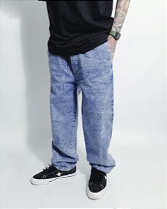 Calça Balão Jeans AZUL (estonada)
