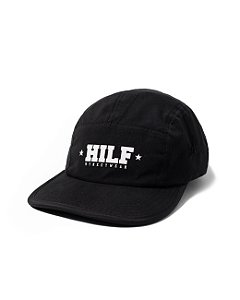 Boné five panel SILK preto