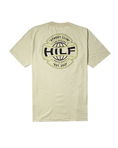 Camiseta Hilf Worldwide (areia)