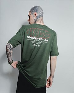 Camiseta Hilf Block (verde)