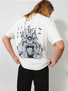 Camiseta Hilf Game of Gangstar (OFF WHITE)