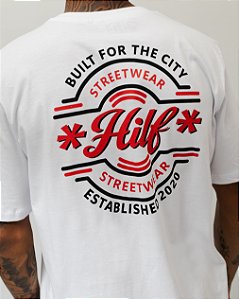 Camiseta Hilf City(Branco)
