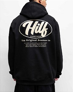 MOLETOM Hilf Name (preto)