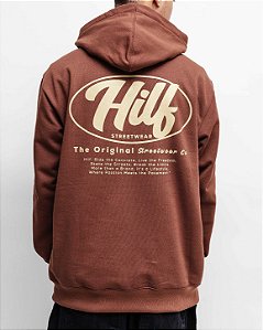 MOLETOM Hilf Name (marrom)