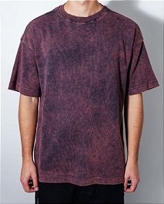 Camiseta Estonada Vinho (TECIDO GROSSO)