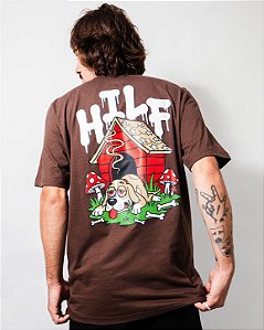 Camiseta Hilf Dog (Marrom)