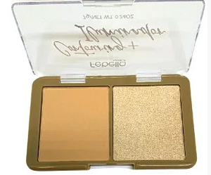 Contorno + Iluminador Duo Palette Febella Cor