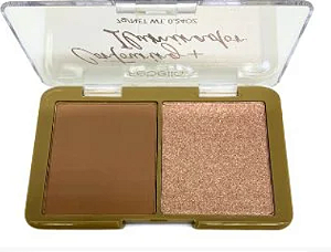 Contorno + Iluminador Duo Palette Febella Cor