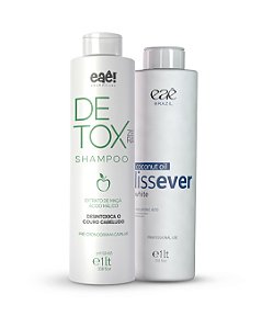 Kit Lissever White Escova Progressiva Sem Formol 2x1000ml
