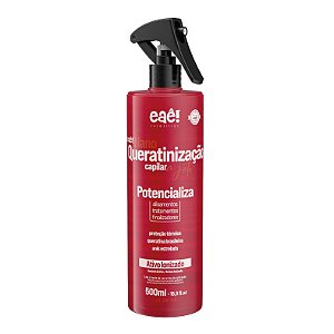 NanoQueratinização Capilar a Jato Vermelho - Eaê