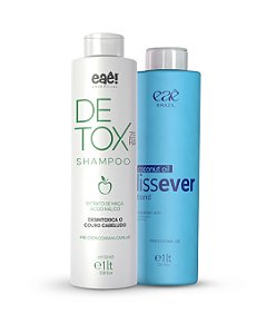 Kit Lissever Blond Escova Progressiva Sem Formol 1000ml