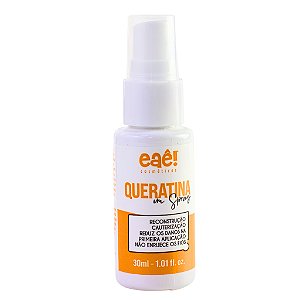 Reconstrutor De Fios Queratina Em Spray 30ml Eaê! Cosmético