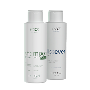 Kit Lissever White Escova Progressiva Sem Formol 2x100ml