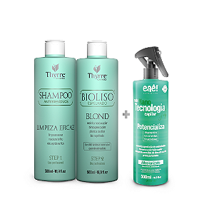 Kit Bio Liso 500ml + Nano Tecnologia Verde  -  Eaê