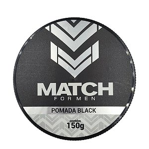 Pomada Black Capilar Modeladora Fixadora Match ForMen 150g