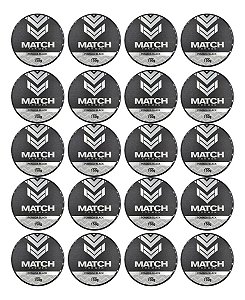 Kit 20 Unidades Pomadas Modeladoras Match For Men 150g