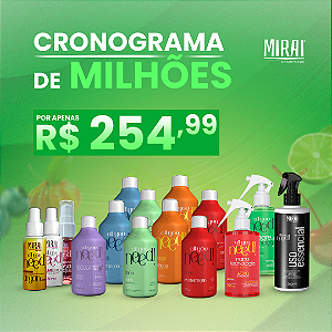 Cronograma de Milhões Mirai Cosméticos