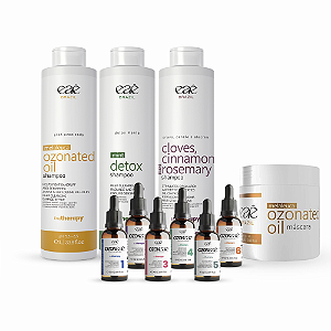 Combo Kit Terapia Capilar Completo