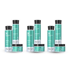 3 Kits Hidratação Capilar Essenza