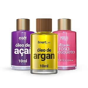 Combo 3 Óleos Finalizadores 10ml Eaê