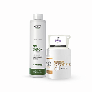 Detox Terapia 1 l + Máscara Melaleuca + Cápsula Terapia