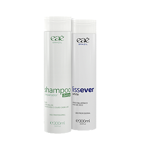 Kit Lissever White Escova Progressiva Sem Formol 2x300ml