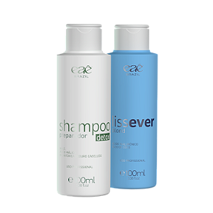 Kit Lissever Blond Escova Progressiva Sem Formol 2x100ml