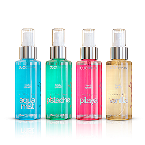 Quarteto de Essências – Coleção Body Splash Eaê Brazil