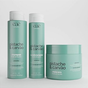 Kit Pistache & Carvão - Hidratação Intensa - Eaê Brazil
