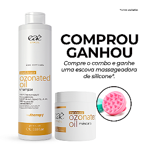 Kit Melaleuca Ozonated Oil - Shampoo e Máscara + Brinde
