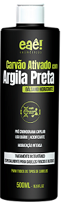 Balsamo Hidratante Carvão Ativado c/ Argila Preta 500ml