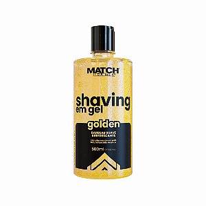 Shaving em Gel Golden 500ml - Match for Men