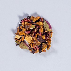 Lady Rose - Hibisco, maçã, pétalas de rosas e botões de rosas