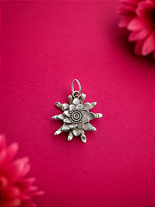 Pingente Flor de Mandacaru em Prata 925
