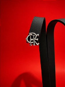 Brincos CRF - Flamengo em Prata 925